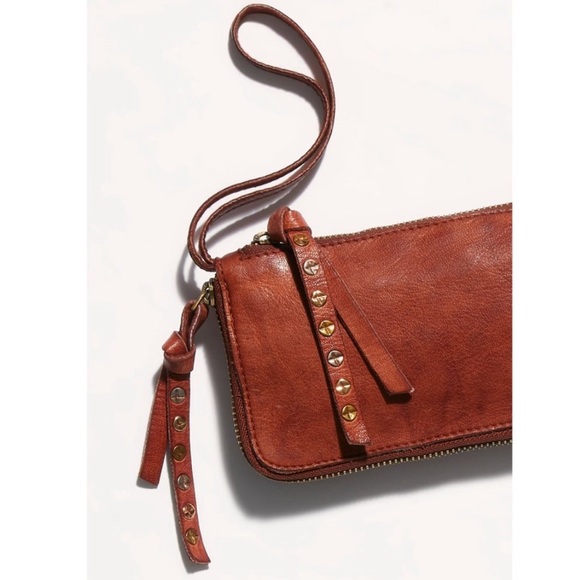 Free People Distressed Wallet in Cognac - Picture 3 of 4